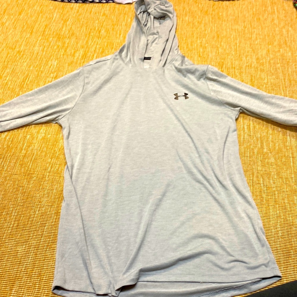 Brand New Under Armour short sleeve light hoodie.